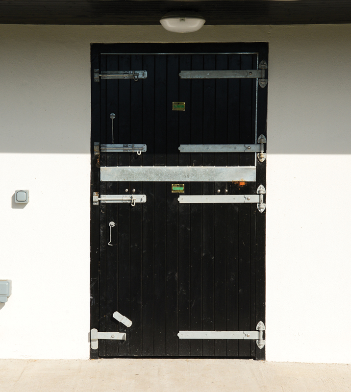 Black stable door